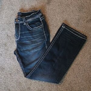 Buckle Black Bootcut Jean